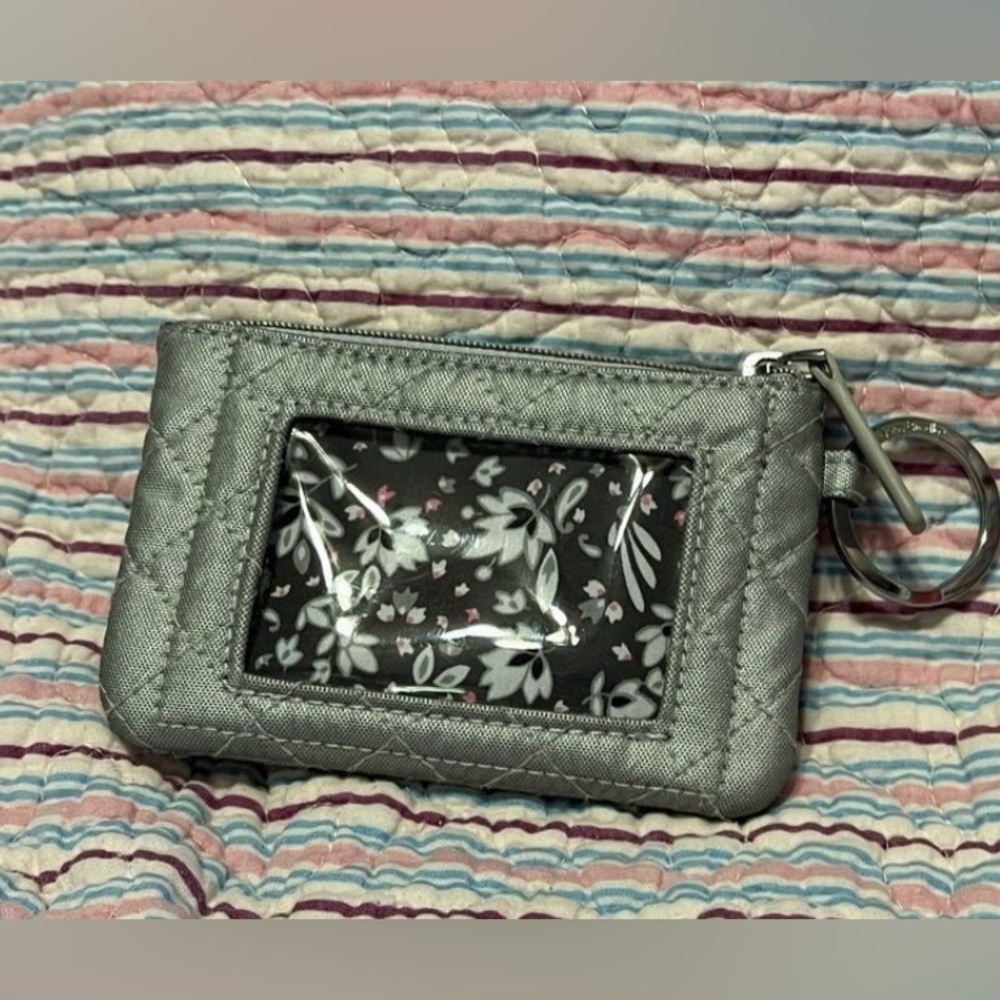 NWOT Vera Bradley Tranquil Gray Wallet
